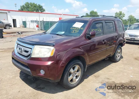 2009 Honda Pilot Exl from USA, damaged, VIN 5FNYF48549B005855